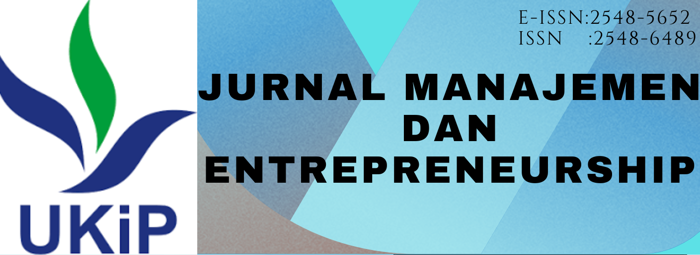 JOURNAL MANAGEMENT ENTREPRENEURSHIP (JME)